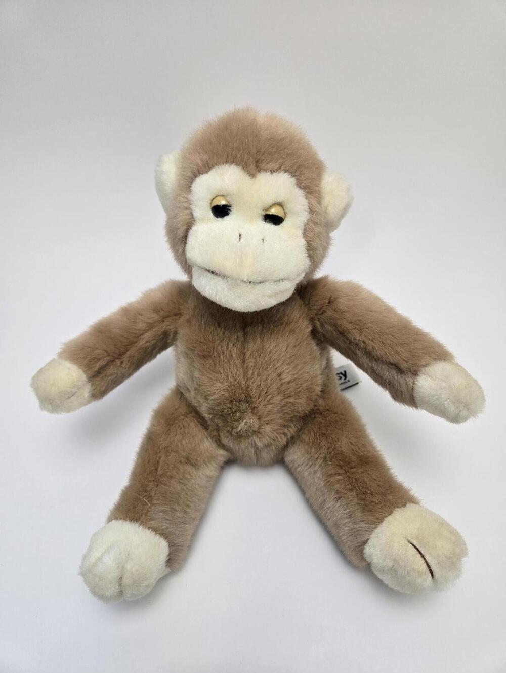 Russ Plush “Drowsy” the Monkey Stuffed Animal Vintage Toy (10 inch)